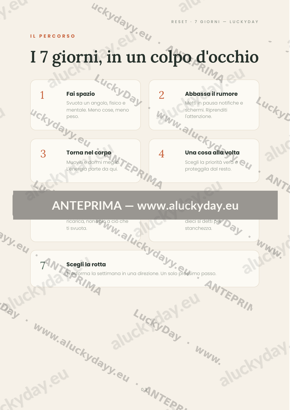 Reset di 7 Giorni — Mini-guida pratica (PDF) - immagine 3