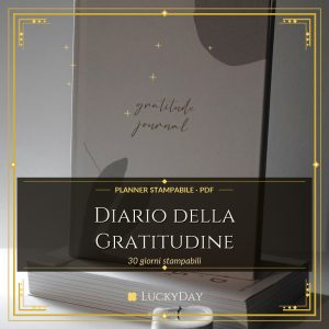 Diario della Gratitudine — 30 giorni stampabili (PDF)