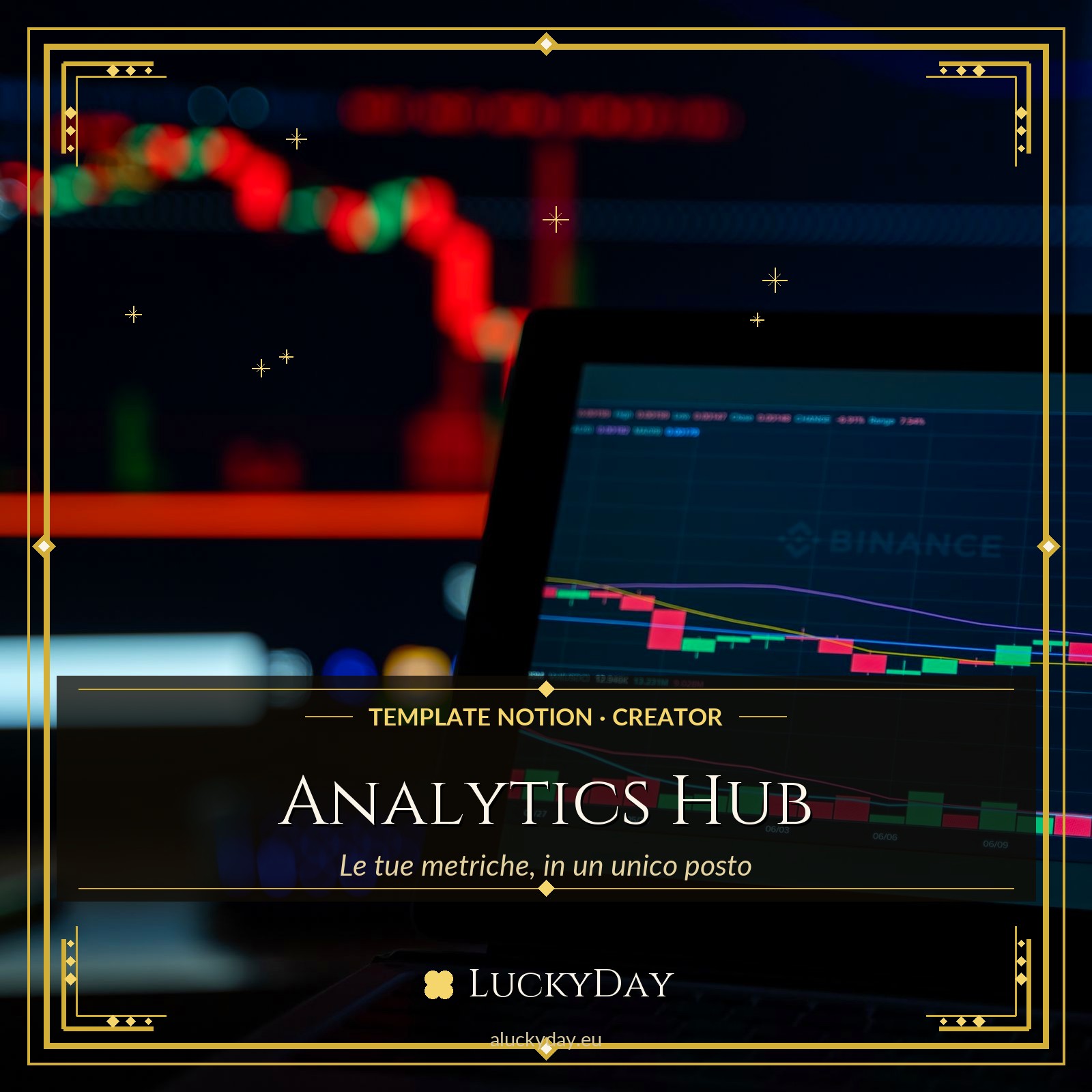 Analytics Hub — Template Notion per le metriche dei creator